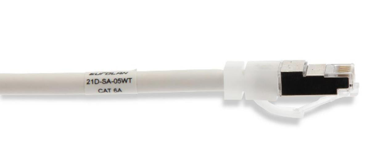 Patchesnor CAT 6A STP Hvit Eurolan