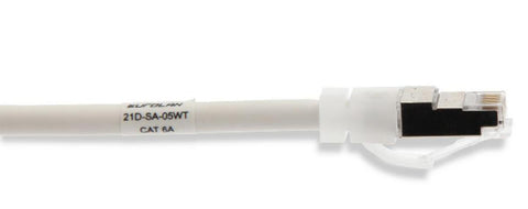 Patchesnor CAT 6A STP Hvit Eurolan