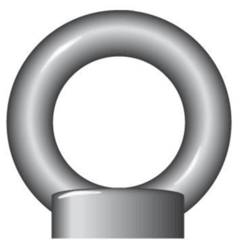 Øyemutter DIN582 C15 Galv