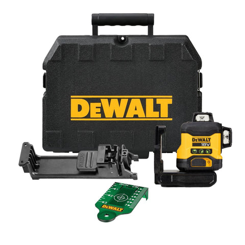 Krysslaser grønn DeWalt DCLE34031N Solo - Black & Decker