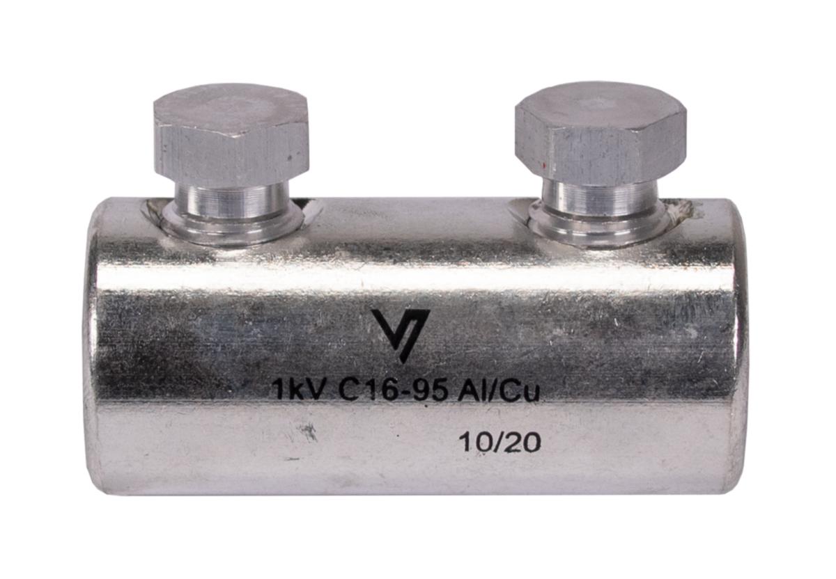 Skruskjøtehylser Melbye 1kV Al/Cu