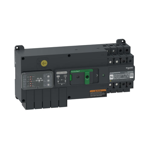 Omkoblerenhet Automatisk TransferPacT med Dreiehjul 100A Ramme - Schneider Electric