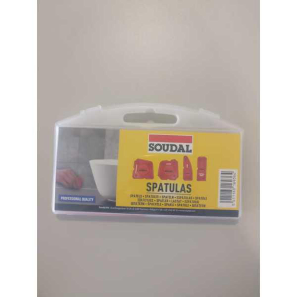 Fugeverktøy Soudal Spatelsett