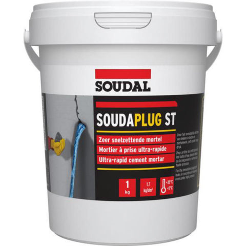 Spesialmørtel Soudal Soudaplug ST