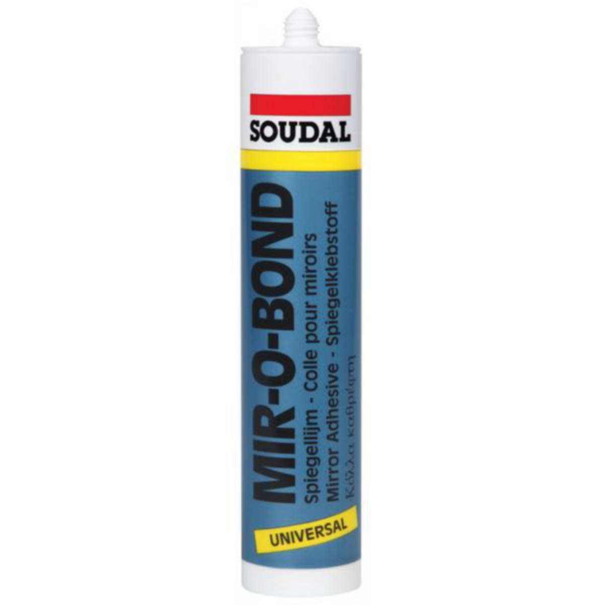 Fugemasse silikon Soudal Mir-o-bond