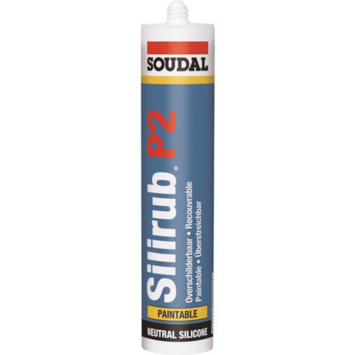 Fugemasse silikon Soudal Silirub P2