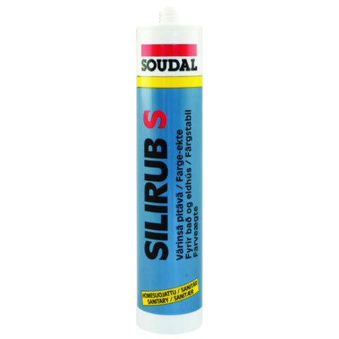 Fugemasse silikon Soudal Silirub S