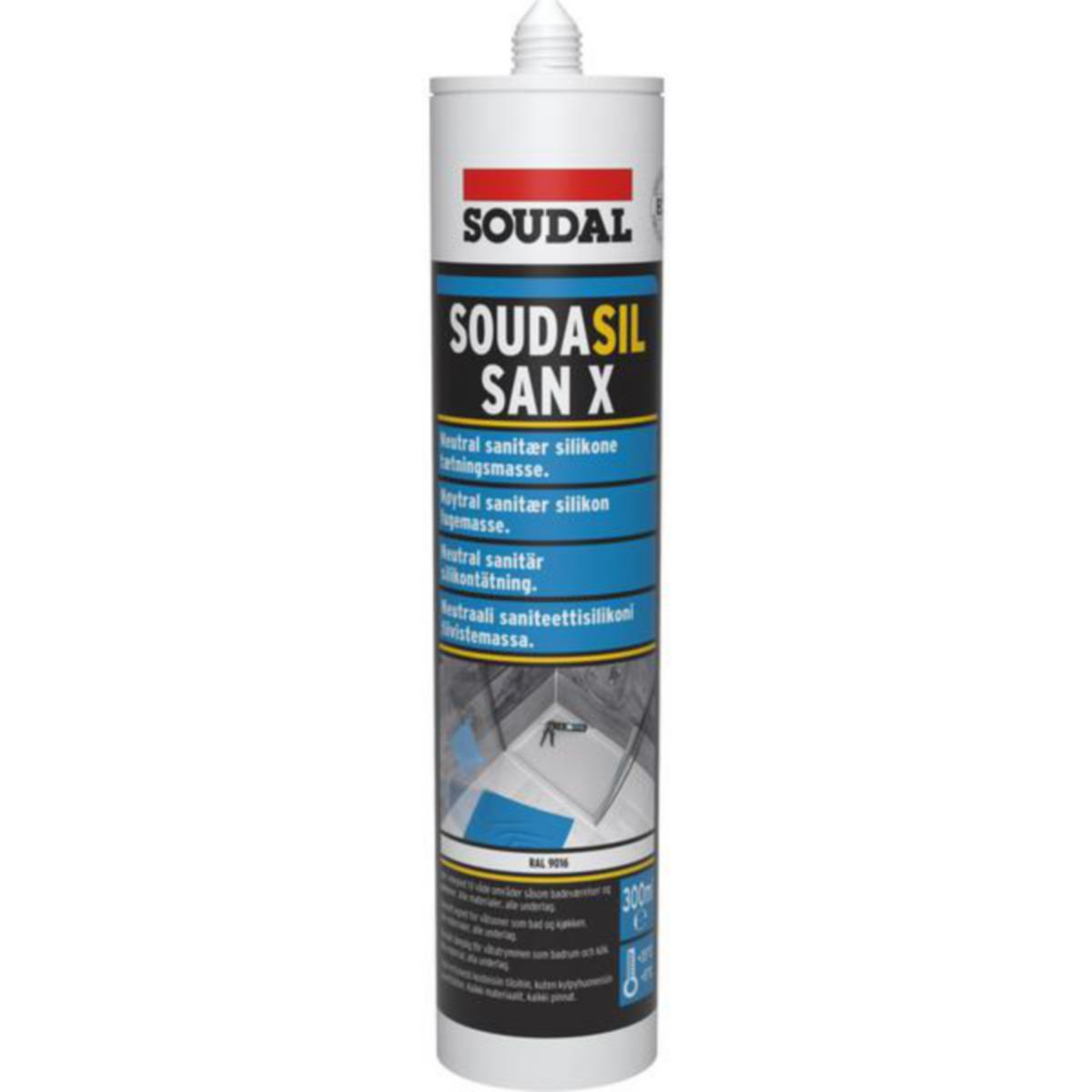 Fugemasse silikon Soudal SanX (68222115)