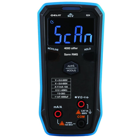 Multimeter ELIT 624 Smartmultimeter - Nei