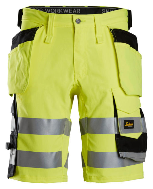 Håndverksshorts Snickers® 6135 HiVis kl.1 - Snickers Workwear