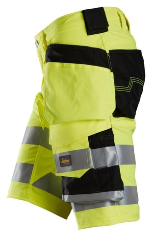 Håndverksshorts Snickers® 6135 HiVis kl.1