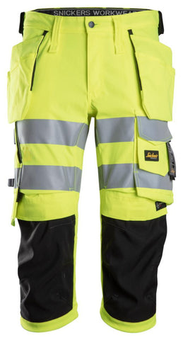 Piratbukse Snickers 6138 HiVis - Snickers Workwear