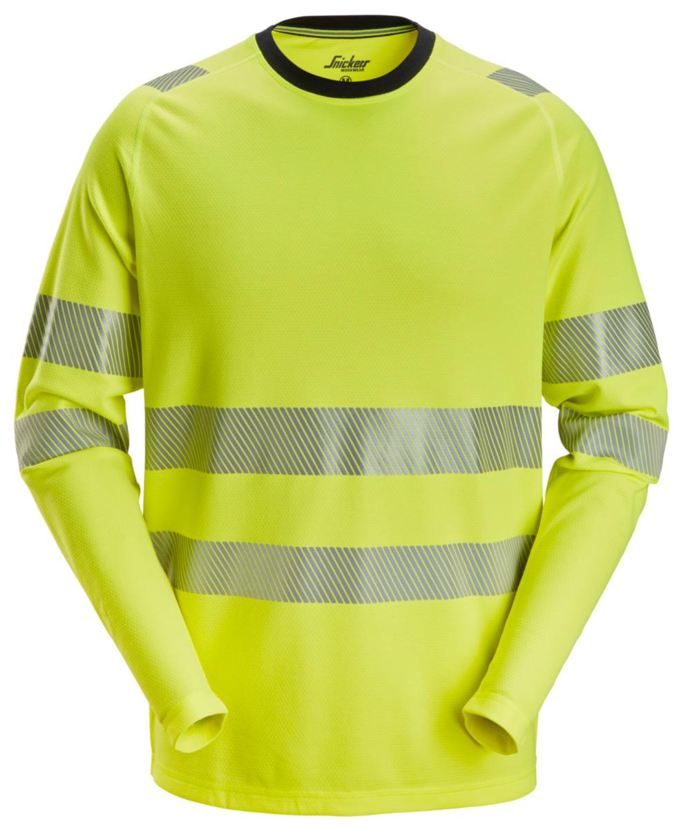 T-skjorte lang erme Snickers® 2431 HiVis - Snickers Workwear