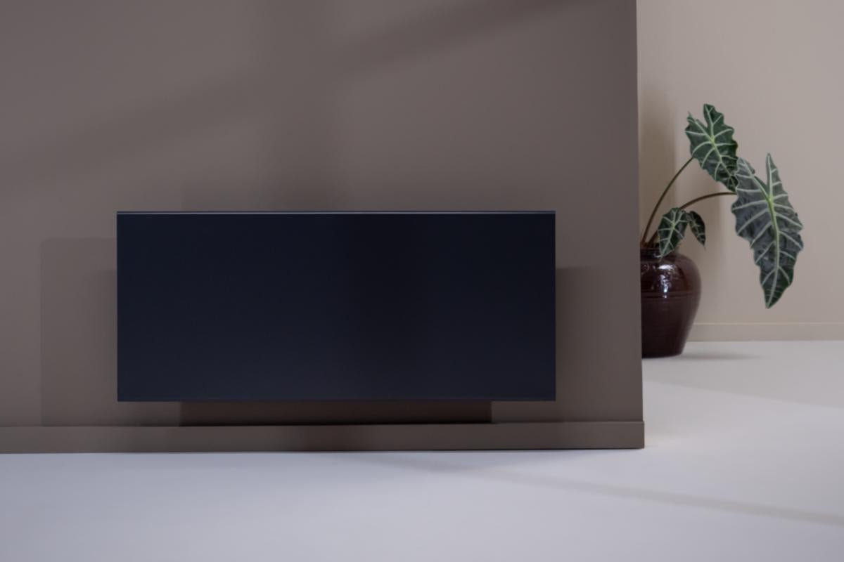 Panelovn Glamox Heating H40 Høy u/termostat Svart - Adax