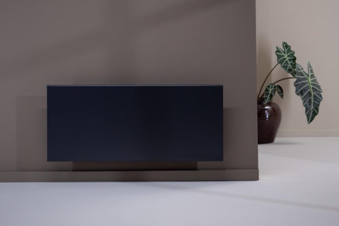 Panelovn Glamox Heating H40 Høy u/termostat Svart - Adax