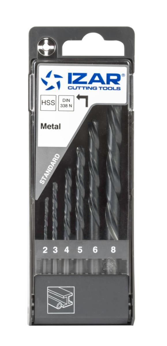 Borkassett 1462 HSS 1025 2-8 mm Izar