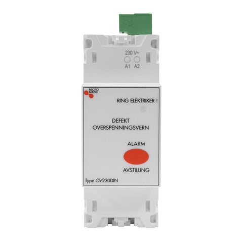 Overspenningsindikator OV230DIN - Micro Matic