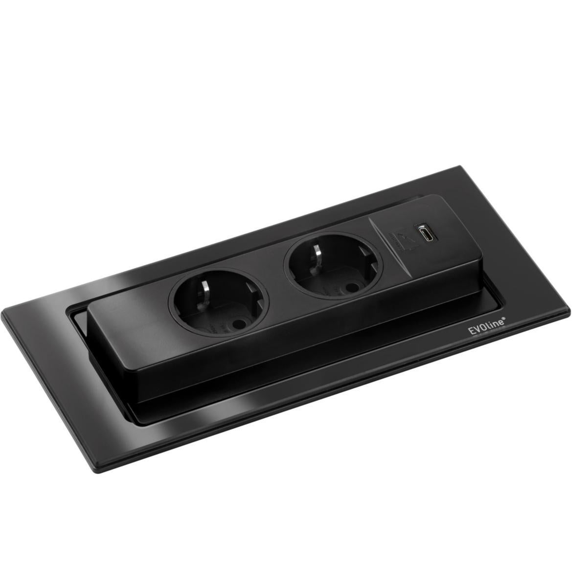 EVOline BackFlip Glossy Svart