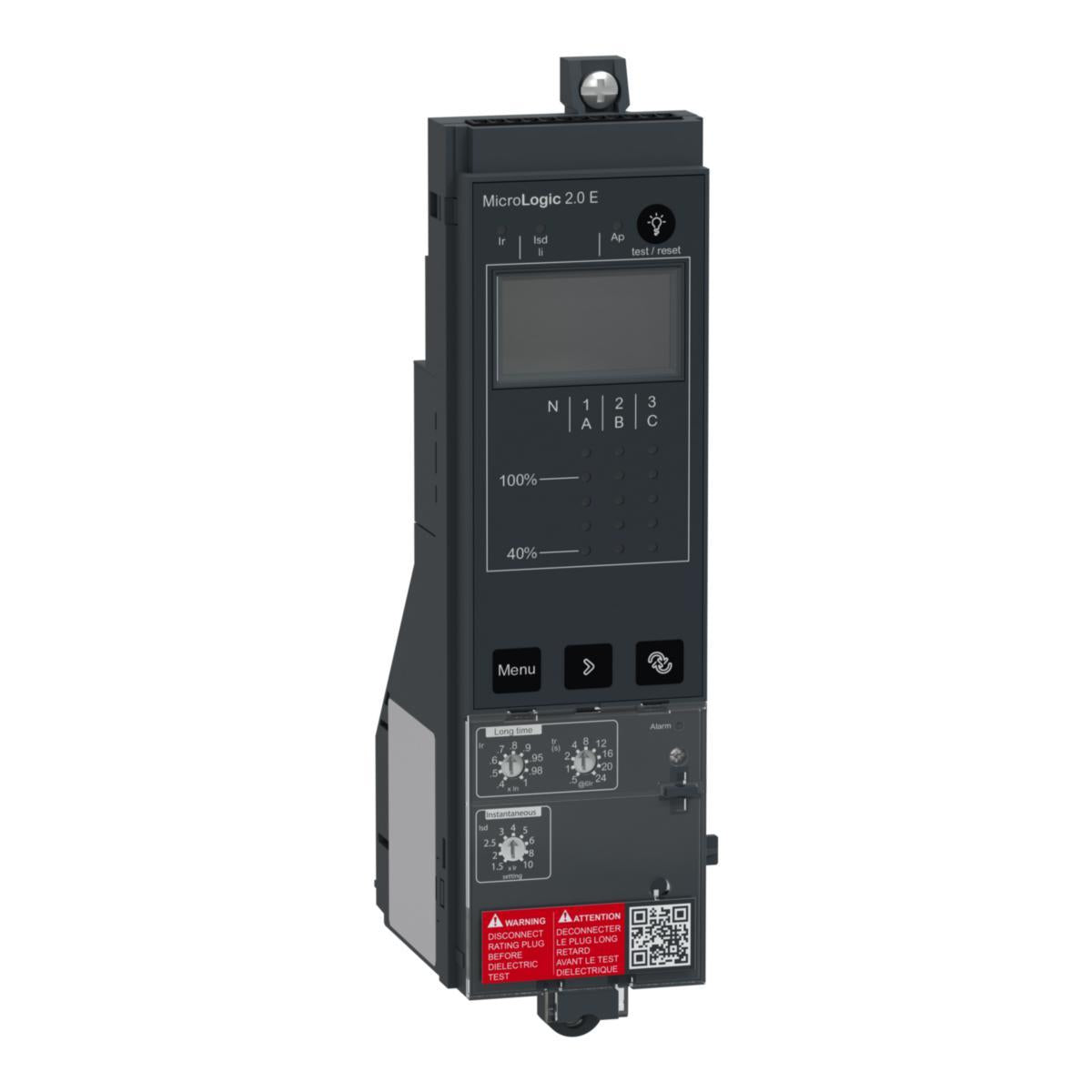 Vern-Micrologic for Effektbryter ComPacT NS630b til NS3200 Fastmontert - Schneider Electric