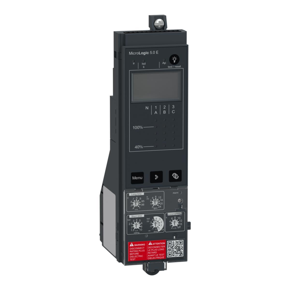 Vern-Micrologic for Effektbryter ComPacT NS630b til NS3200 Fastmontert - Schneider Electric