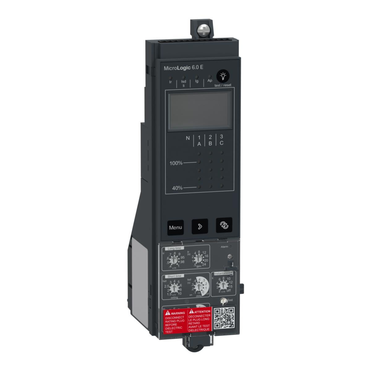 Vern-Micrologic for Effektbryter ComPacT NS630b til NS3200 Fastmontert - Schneider Electric