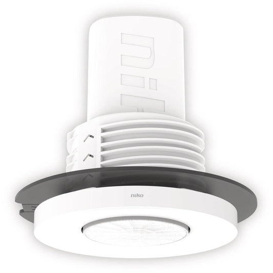 Tilstedeværelsessensor 230 V 2-kanals master 12-13m 360° innfelling med SnapFit - Micro Matic