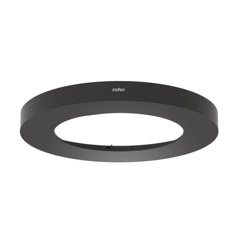 Dekkring for P4XMR innfelt sensor sort - Micro Matic