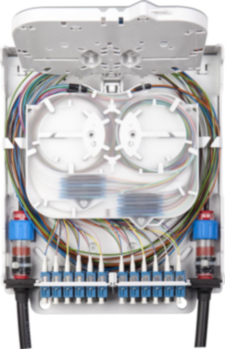 Fiberboks Uni 12xSCD/LCQ IP20 Melbye