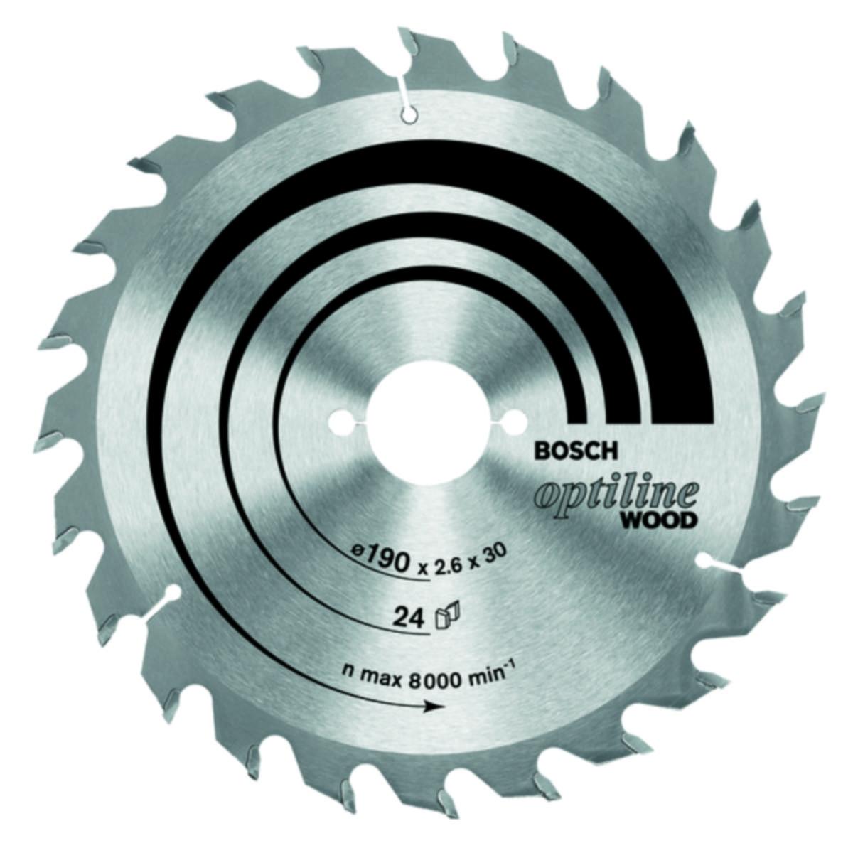 Sirkelsagblad Bosch Optiline Wood
