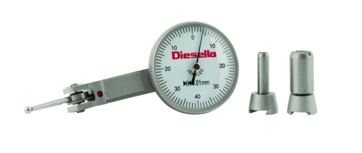 Vippeindikator Diesella 0-08mmX0.01mm