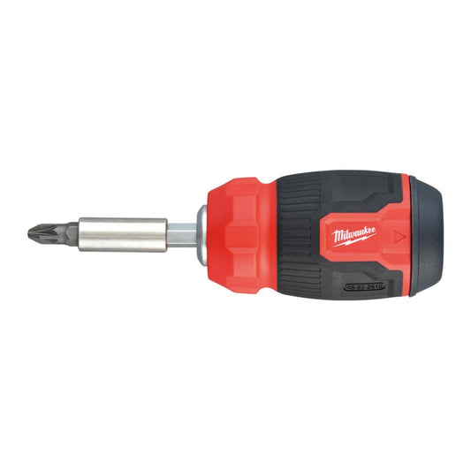 Bitsskrutrekker Milwaukee 8-I-1 Kompakt