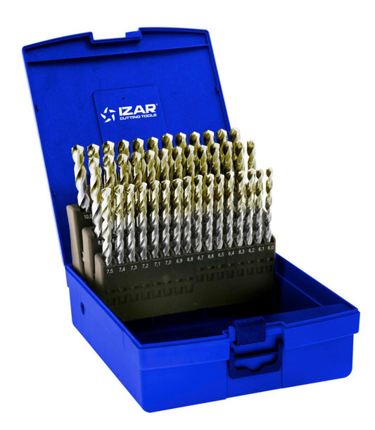 Borkassett 1408 HSS ZRN 1015 6-10 mm Izar