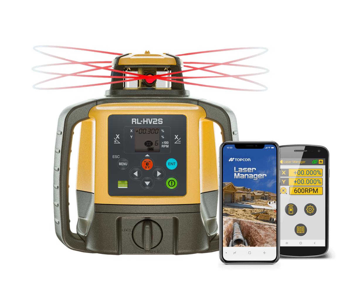 Rotasjonslaser Topcon RL-HV2S