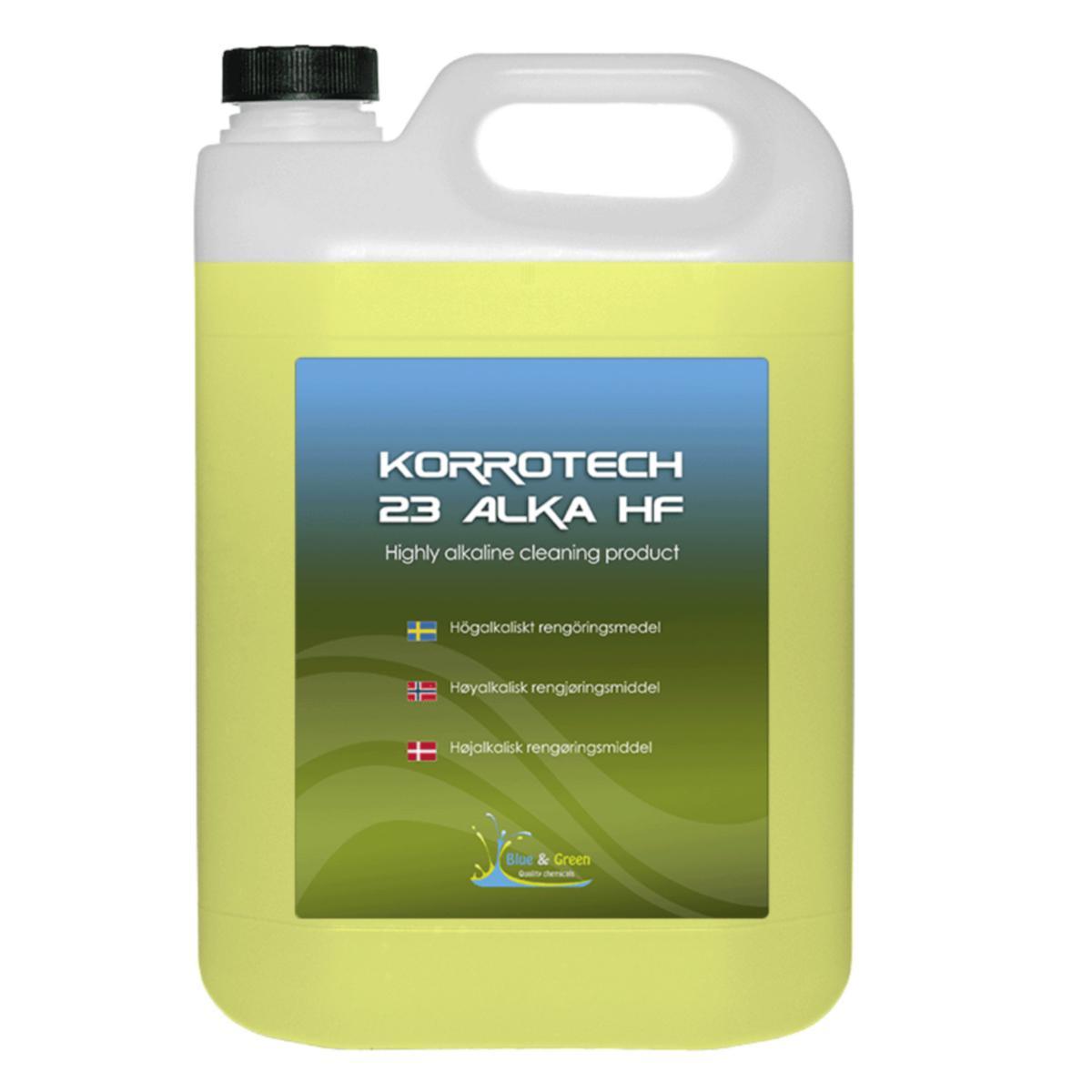 Rengjøring BG Korrotech 23 Alka HF - Blue & Green