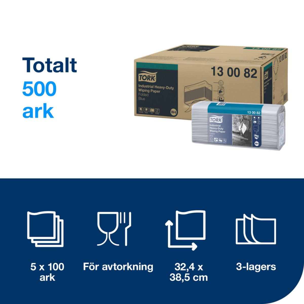 Tørkerull Tork Extra Kraftig Quick dry W4