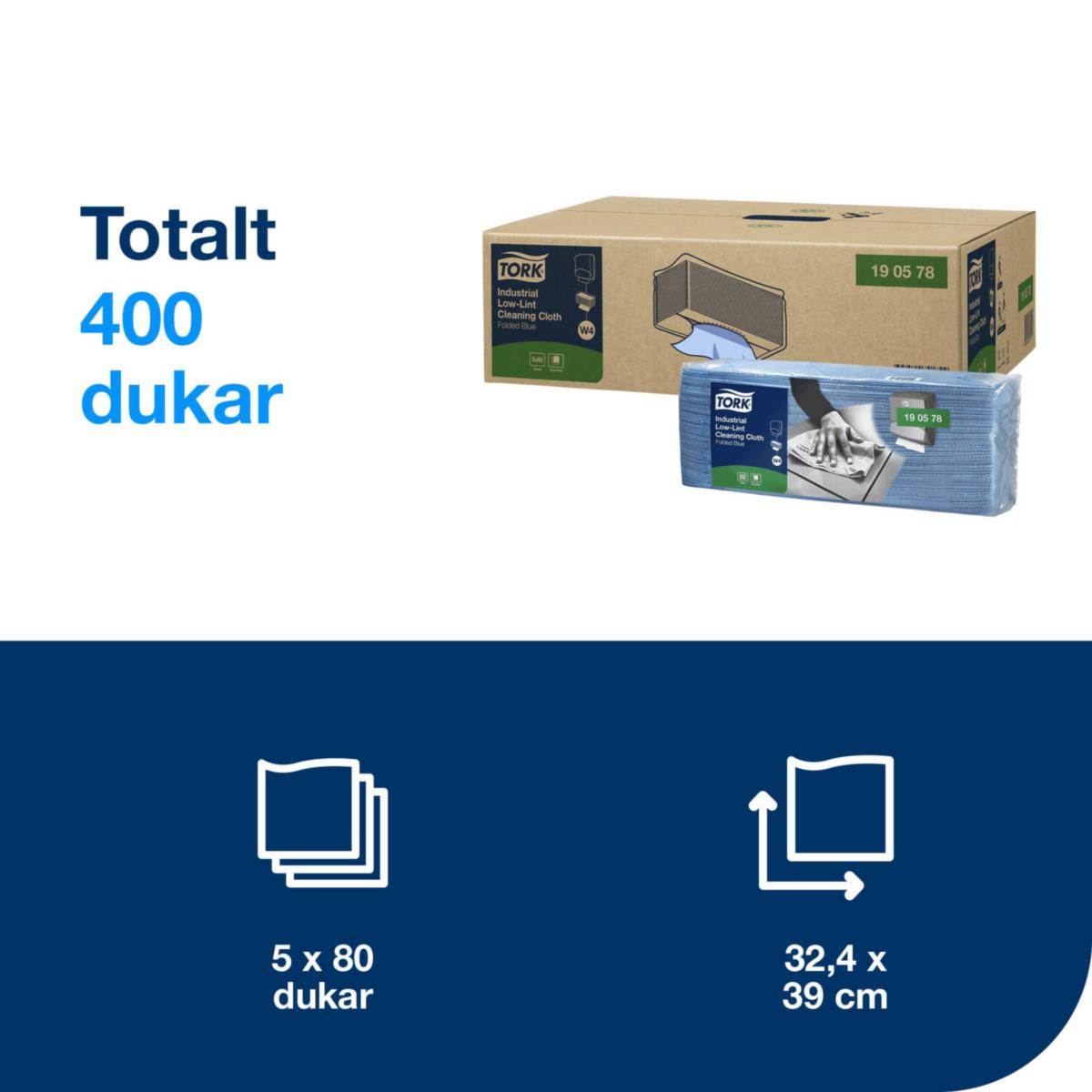 Rengjøringsklut Spesial Plus Tork