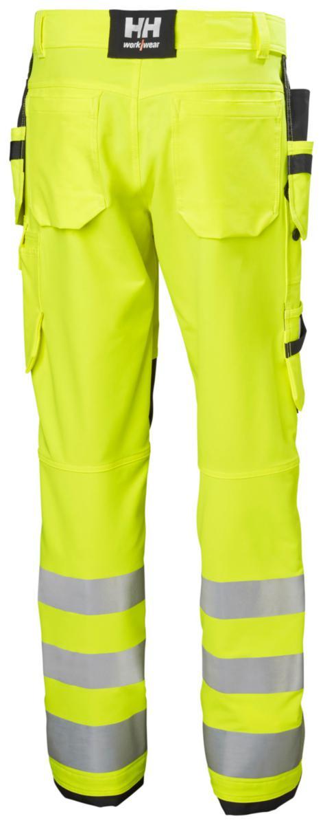 Håndverksbukse HH Alna 4-V HiVis kl.2 - Helly Hansen