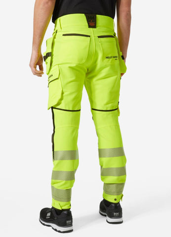 Håndverksbukse HH ICU BRZ HiVis kl.2 - Helly Hansen