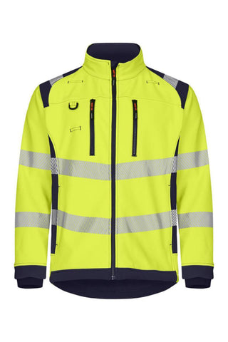 Softshelljakke Tranemo 4332 HiVis kl.2
