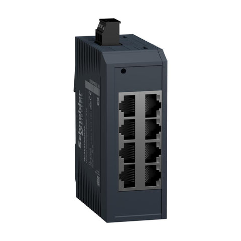 Modicon Unmanaged Switch - 8TX - Schneider Electric