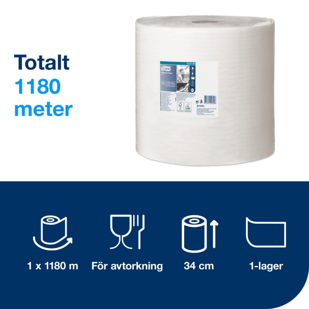 Tørkepapir Industri Tork Advanced W1
