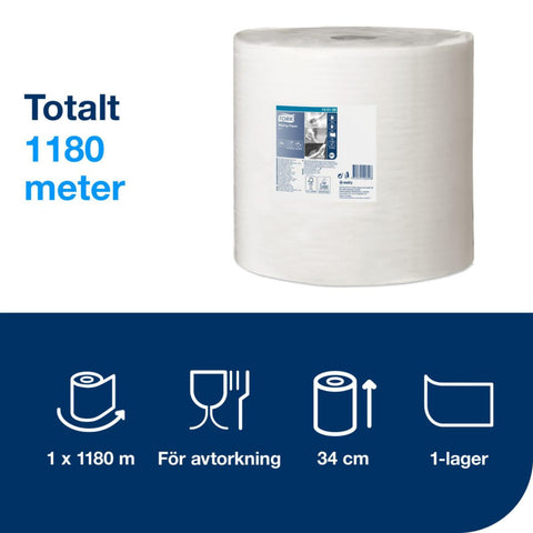 Tørkepapir Industri Tork Advanced W1