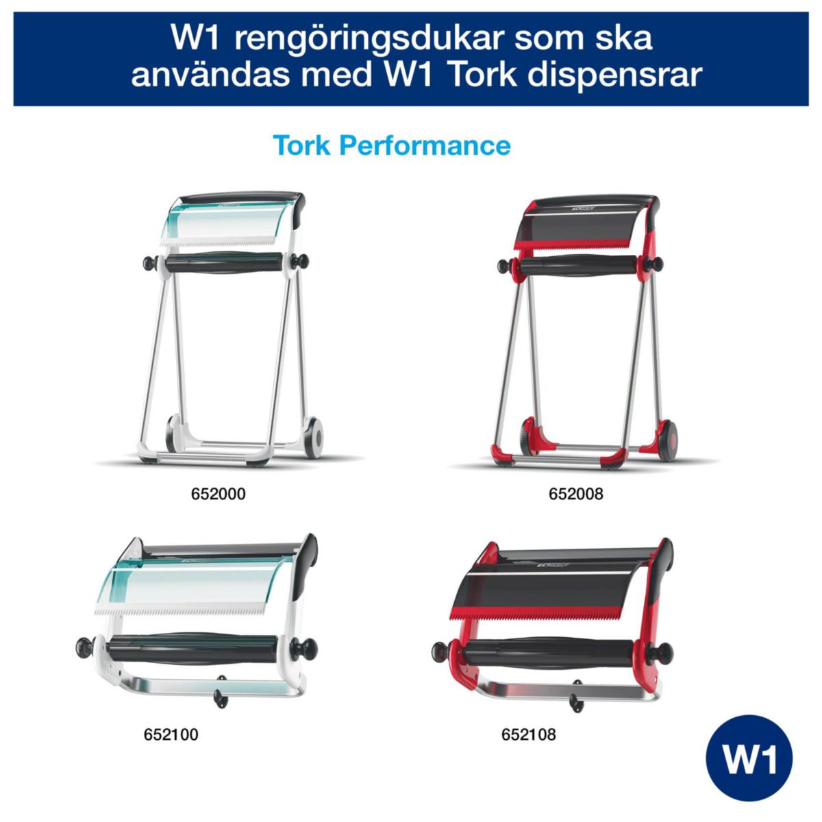 Tørkepapir Industri Tork Advanced W1