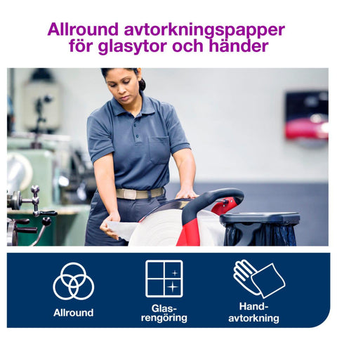 Tørkepapir Industri Tork Advanced W1