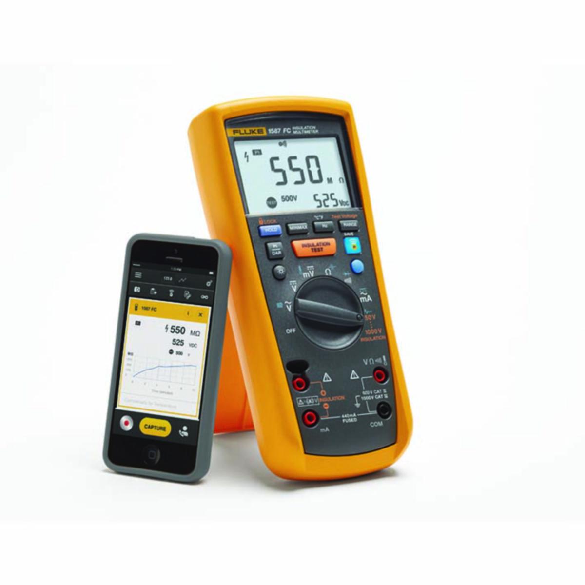 Isolasjonsmultimeter Fluke 1587FC - Ja