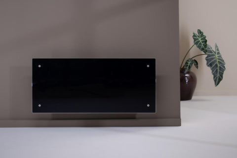 Panelovn Glamox Heating H60 Høy u/termostat Svart - Adax