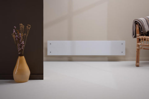 Panelovn Glamox Heating H60 Lav u/termostat hvit
