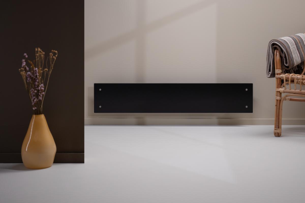 Radiator H40 L Svart, Glamox - Glamox Heating