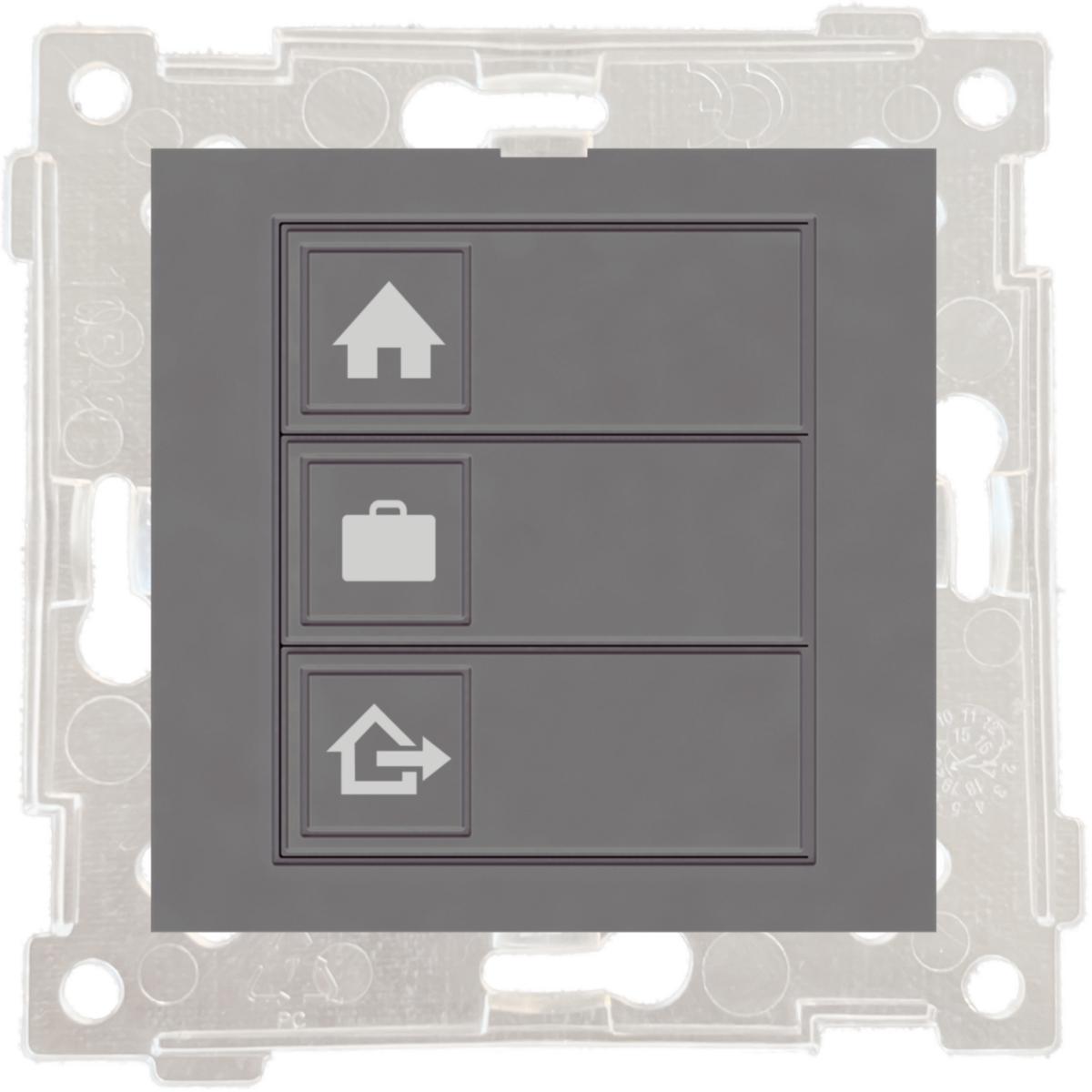 Trykknapp Trådløs mTouch HBU OP Zigbee - CTM Lyng