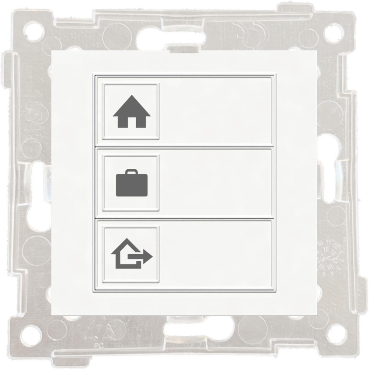 Trykknapp Trådløs mTouch HBU OP Zigbee - CTM Lyng